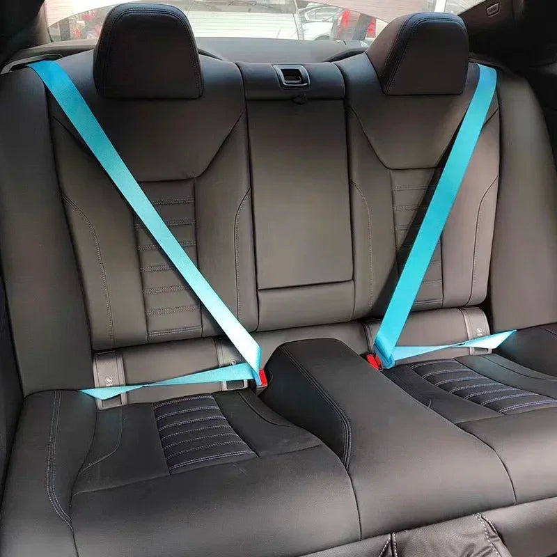 Universal Auto 3.6M Strengthen Seat Belt Webbing Fabric Racing Car Safety Belts - A++ Standard Harness Straps