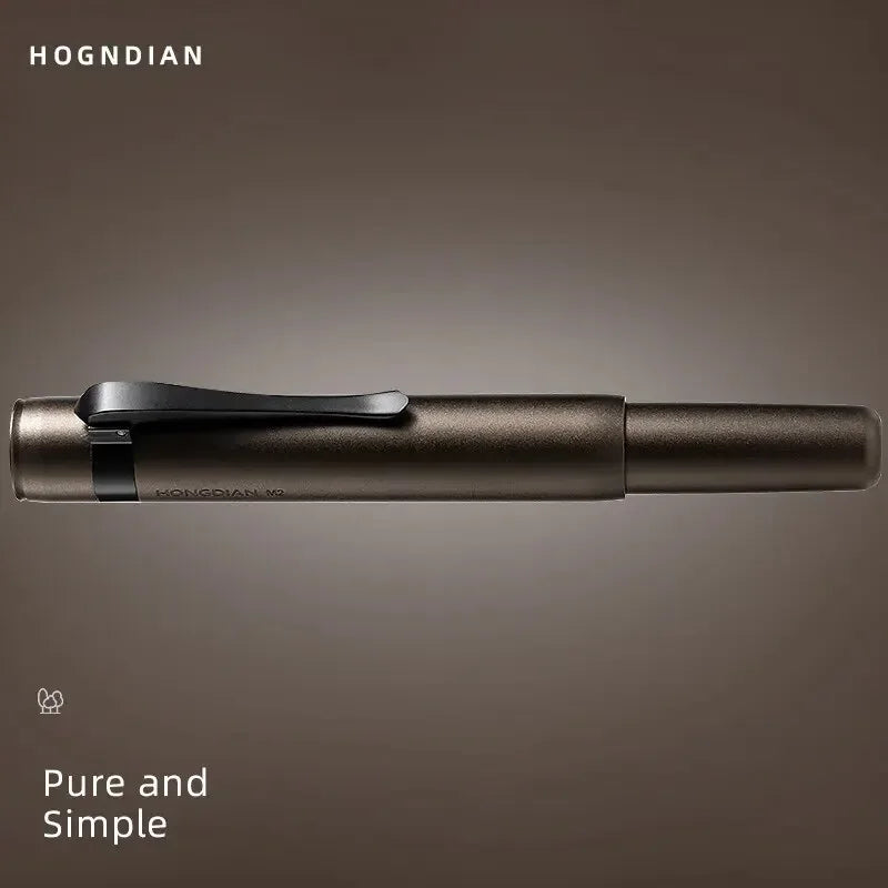 Hongdian M2 Mini Fountain Pen - Black Forest Metaverse Design, EF/F Nib, High-Quality Writing Stationery for School and Office, Premium Gift