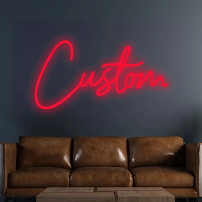 Custom Neon LED Name Light — Personalized Kids & Teenage Wall Sign for Bedroom Decor Gift