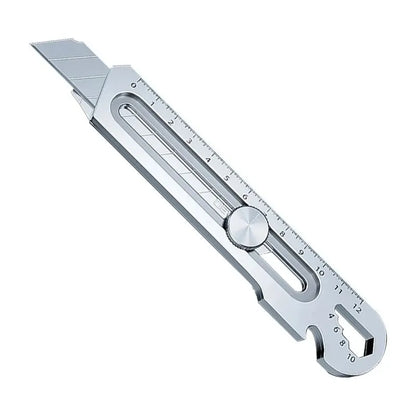 Stainless Steel Utility Knife – Durable Wallpaper Cutter with Manual Lock, Comfortable Grip, and Sturdy Steel Construction