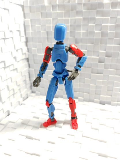Titan 13 Action Figures – 3D Printed Multi-Jointed Movable Lucky 13 & Nova 13 Collectibles