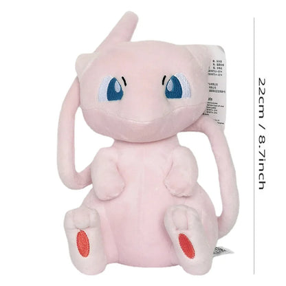 Original Pokémon Gengar Plush 24cm – Cute Pikachu Soft Stuffed Toy Doll for Kids Birthday Gift