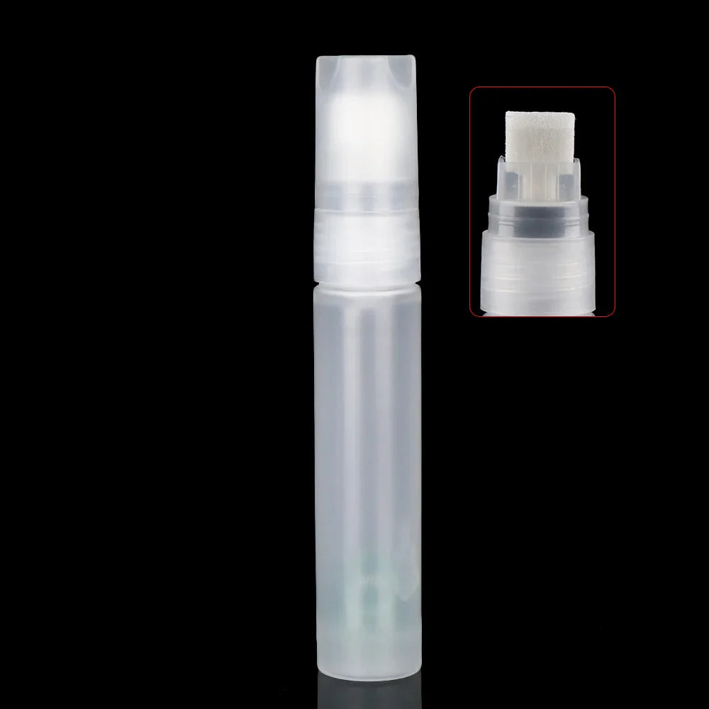 Refillable Transparent Ink Rod – Reusable Plastic Paint Pen Accessory for Graffiti & Liquid Chalk Markers