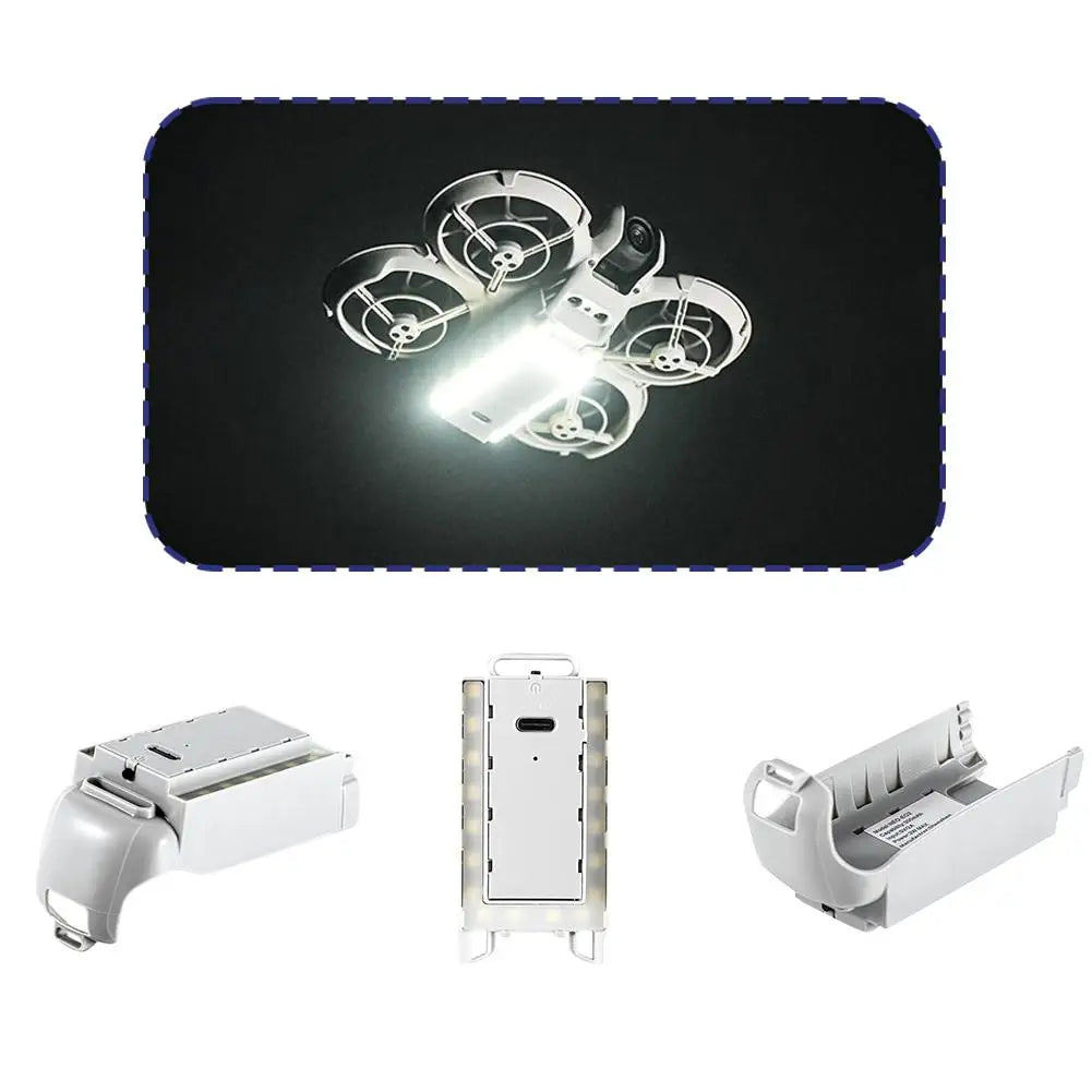 DJI NEO Drone Landing Gear Night Light — Luminous Tripod with Built-in Rechargeable Battery Snap Design