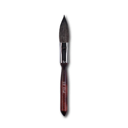 Artsecret Mini Dagger Oval Flat Squirrel Hair Brushes Set – Professional Watercolor Painting Tools