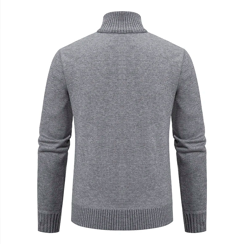 2023 Autumn & Winter Cashmere Padded Sweater Coat - Warm Casual Men’s Knitted Jacket