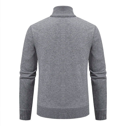 2023 Autumn & Winter Cashmere Padded Sweater Coat - Warm Casual Men’s Knitted Jacket