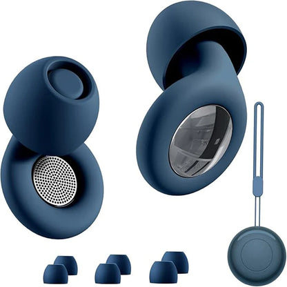 Silicone Ear Plugs – Waterproof Noise-Reducing Earplugs for Sleeping, Swimming, and Ear Protection Set