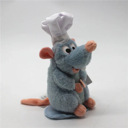 Ratatouille Chef Remy Plush Doll – Kawaii Magnetic Shoulder Toy, Creative Birthday Gift