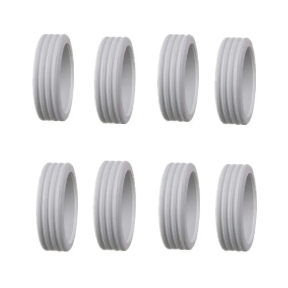 4/8PCS Travel Luggage Wheel Protectors — Noise-Reducing Caster Covers for Suitcase Trolley Boxes
