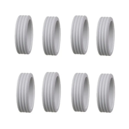 4/8PCS Travel Luggage Wheel Protectors — Noise-Reducing Caster Covers for Suitcase Trolley Boxes