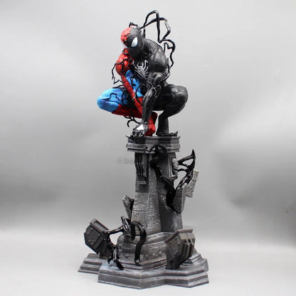 Spider-Man Venom Symbiote Figure — PVC Desktop Statue | Venom Figurine Model Toy Christmas Gift