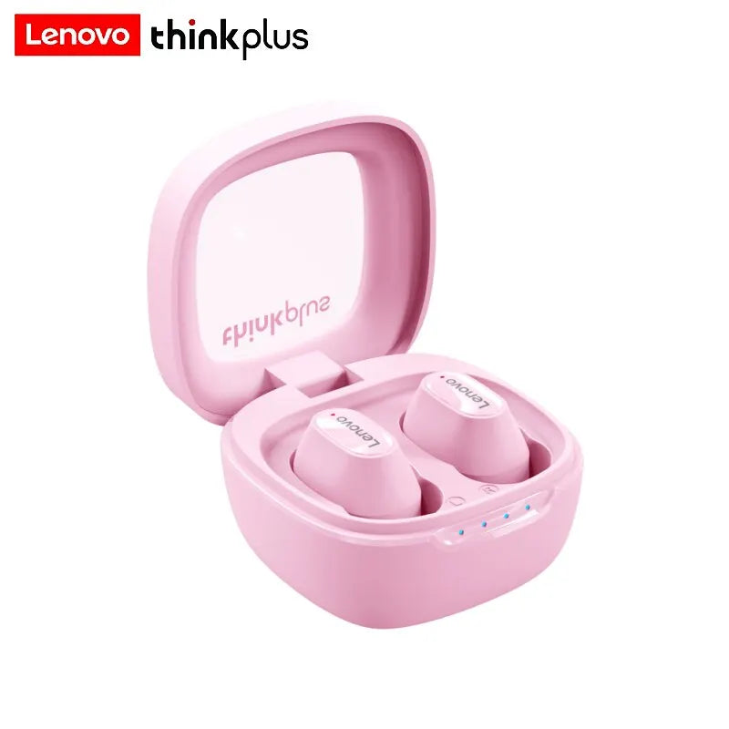 Lenovo XT62 Bluetooth 5.3 Earphones — Wireless TWS HiFi Sport Headset with Noise Reduction, Mic & Touch Control