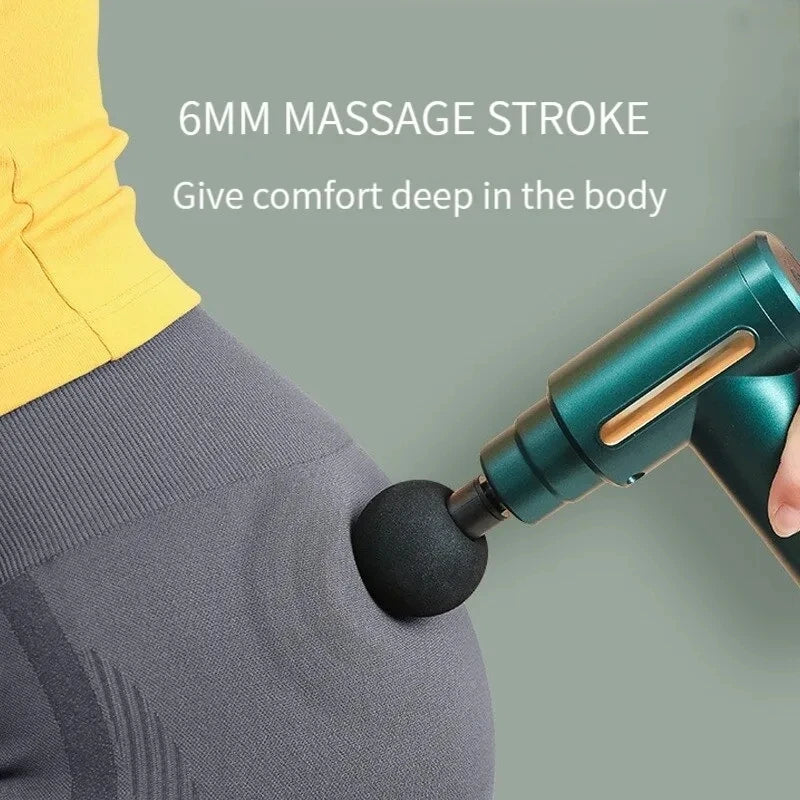 Electric Vibration Massage Gun - Fascia Muscle Relaxation Massager, Professional Grade Neck Membrane Gun