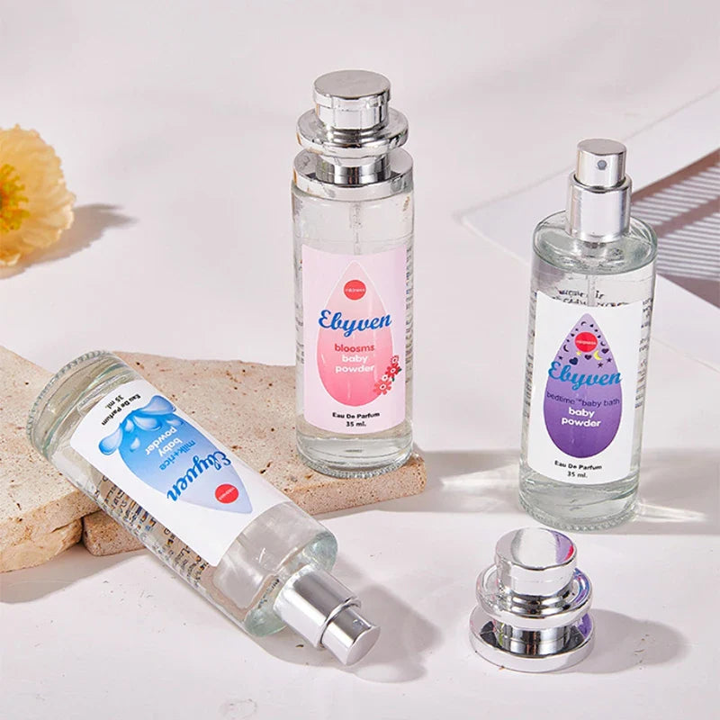 Milk Rice Baby Powder Eau de Parfum 35ml – Long-Lasting Bloom Bedtime Scent, High-Quality Portable Perfume by Israel Tower