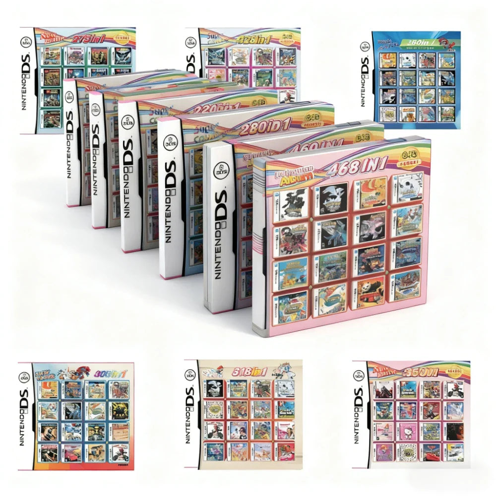 4300-in-1 Multi Game Cartridge — DS/NDS/3DS/NDSL Handheld R4 Video Game Card
