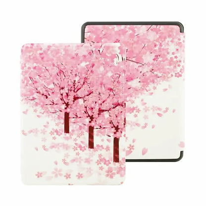 Leather Auto Sleep Case for Kindle Colorsoft Signature Edition (1st Gen, 7") & Paperwhite 12th Gen Protective Cover Funda