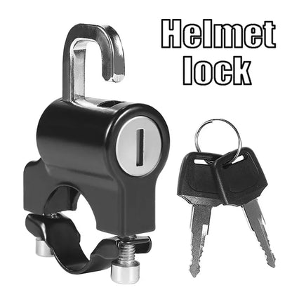 Multifunctional Electric Bike Helmet Lock – Anti-Theft Bicycle Helmet Security Lock Head Fixing Mount Accessory