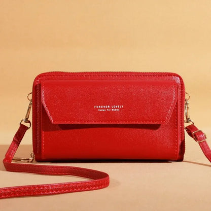 Summer Crossbody Bag for Women: Small Market Simple One Shoulder Bag - Double Layer Casual Body Bag for Mobile Phone, New Arrival