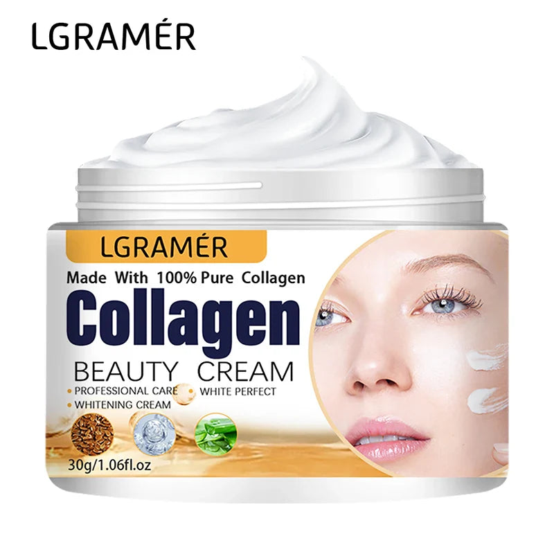 Anti-Wrinkle Eye & Face Cream – Anti-Aging, Lifting, Nourishing Moisturizer with Collagen Boost & Korean Essence