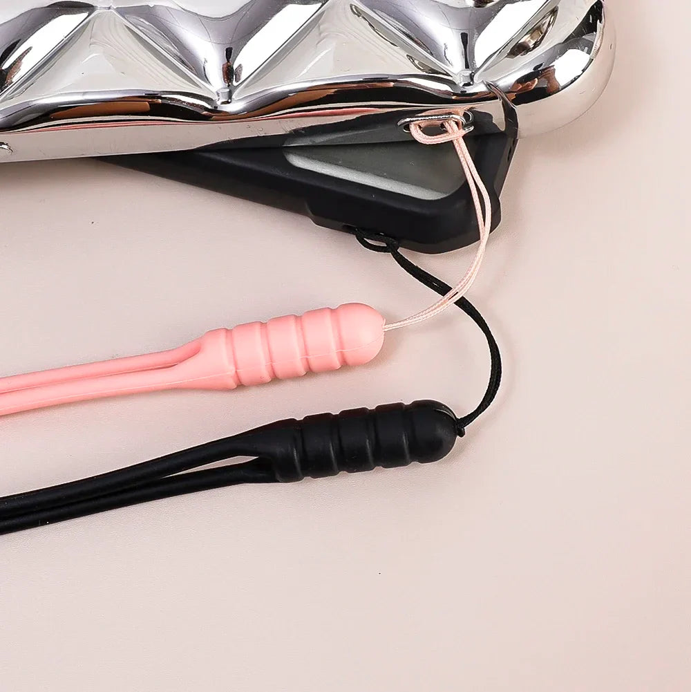 5/1PCS Silicone Phone Strap – Portable Hand Wrist Lanyard Chain for iPhone, Xiaomi, Samsung – Universal Anti-Lost Ropes