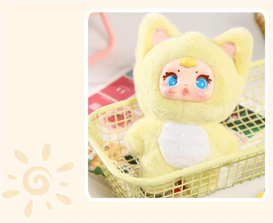 2025 New Cute Milk Candy Keychain – Mysterious Blind Box Car Key & Backpack Pendant Doll Small Gift