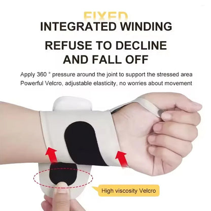 Electric Cordless Hand & Wrist Massager – USB Rechargeable Vibration Device for Carpal Tunnel, Tenosynovitis & Fatigue Relief