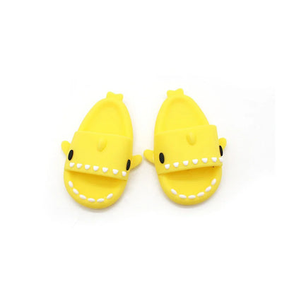 17cm Labubu Doll Shark Slippers — Fun & Stylish Casual Shoes for Dolls (Shoes Only)