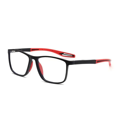 Fashion TR90 Reading Glasses for Men – Spring Leg Sports Presbyopia Eyewear with Anti-Blue Light, Diopter +1.00 to +4.00
