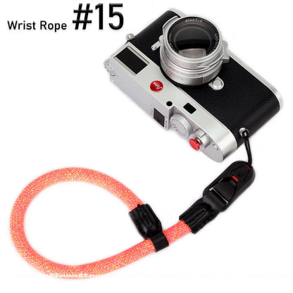Nylon Rope Sling Quick Release Camera Strap – Wrist & Neck Shoulder Strap for Fujifilm, Sony, Nikon, Canon & Leica Mirrorless Cameras
