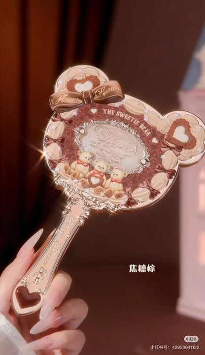 Flower Knows Butterfly Cloud Collar Makeup Mirror – Compact Handheld Mirror