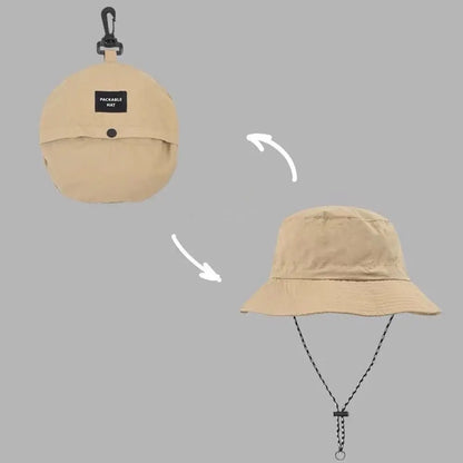 Stay Cool and Protected: Waterproof Bucket Hat - Summer Camping Hiking Cap with Anti-UV Sun Protection - Stylish Mountaineering and Panama Hat Design