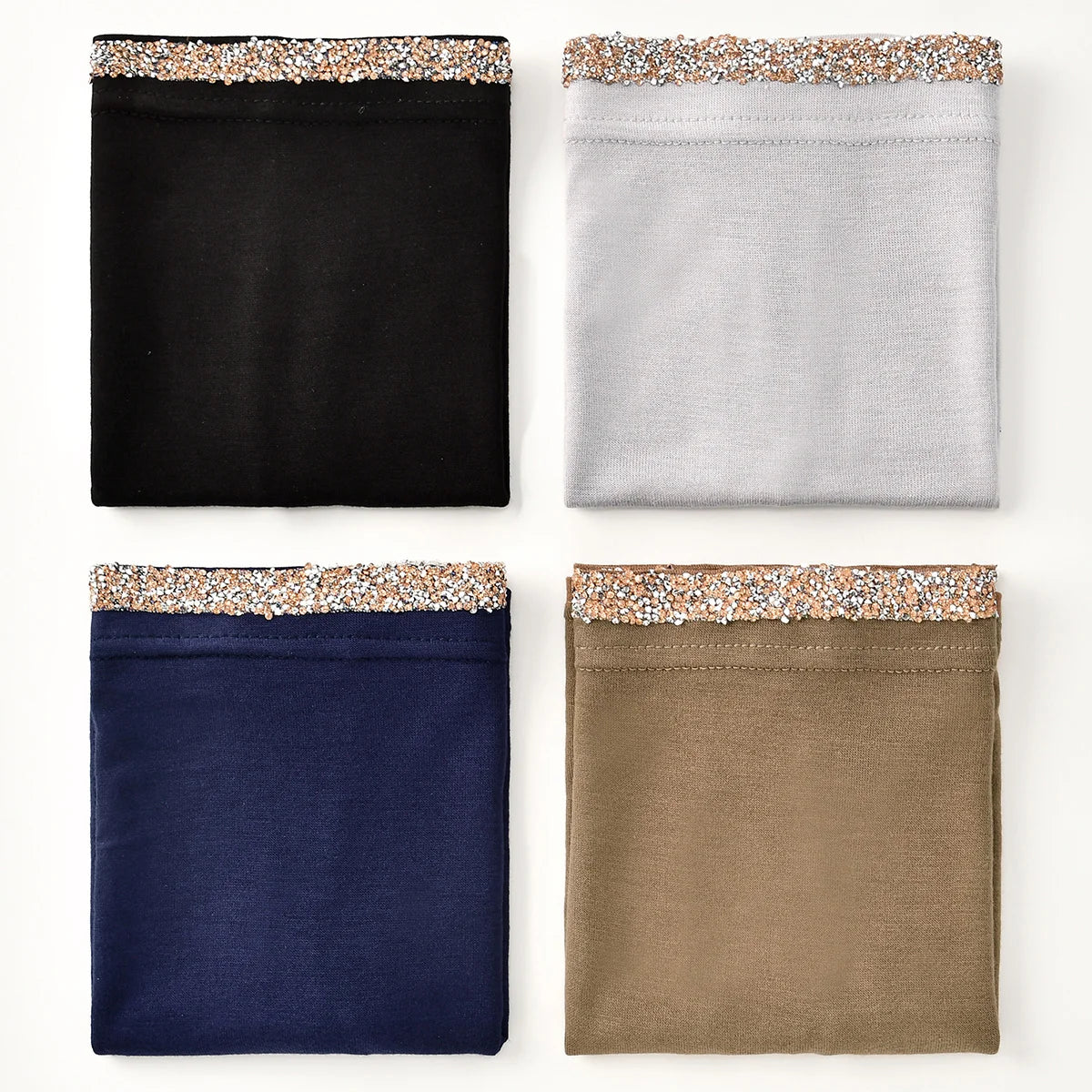 Women’s Modal Cotton Hijab Undercap - Soft Stretchy Diamond Bonnet for Muslim Headscarf & Turban Styling