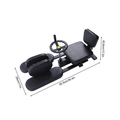 Heavy Duty Leg Stretcher Machine — Gymnastics, Yoga, MMA Flexibility & Home Gym Training Equipment