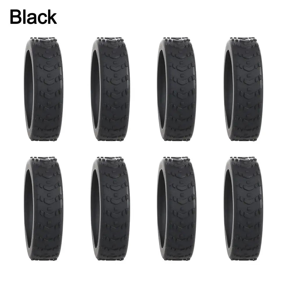 8pcs Travel Luggage Wheel Covers | Silicone Casters Protection for Suitcase, Noise-Reducing