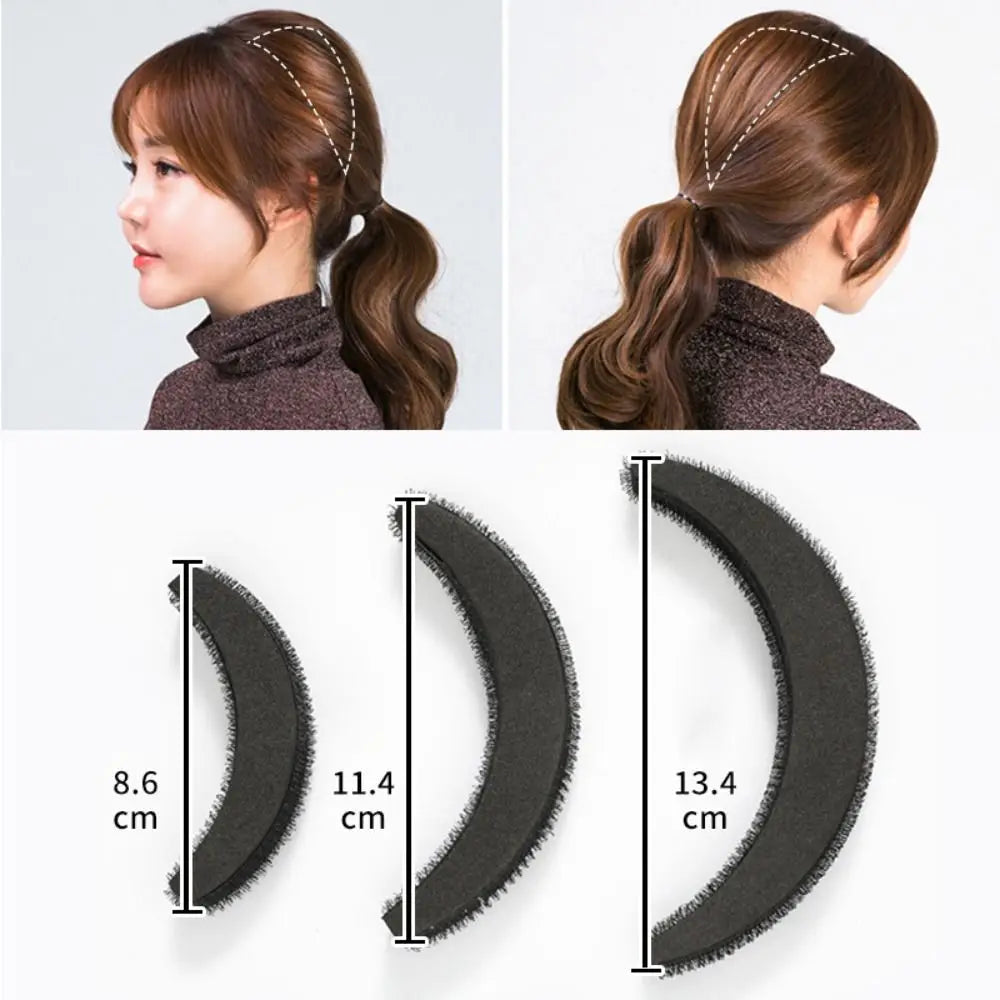 8pcs Hair Volume Puff Sponge Pads – Invisible Fluffy Clip for DIY Hair Styling, Women & Girls Hair Tools