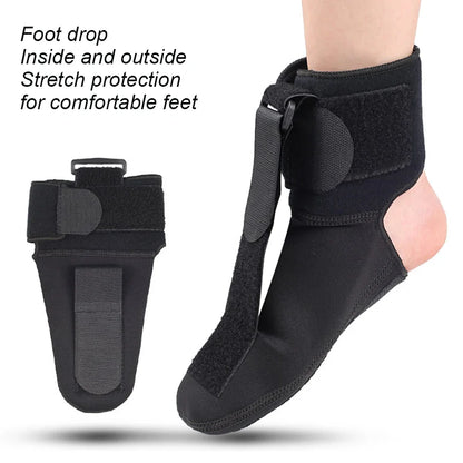 Compression Plantar Fasciitis Night Splint Sock – Orthopedic Foot Support Brace for Drop Foot Relief, Soft Stretching Foot Boot Splint