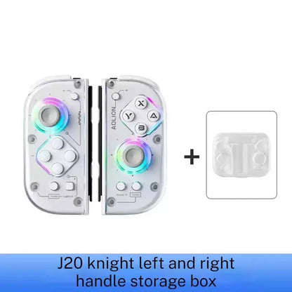Aolion J20 Knight Wireless Gamepad — Motion-Sensing Custom Joystick for NS Joycon, Left & Right Switch Game Accessories