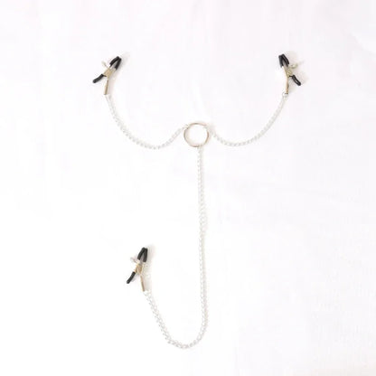 Stainless Steel Nipple Clip Accessories – Butterfly Style Metal Body Jewelry for Couples