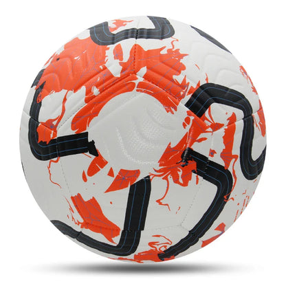 Size 5 Soccer Ball - Machine-Stitched PU Material for Outdoor Matches, Football Training, and Sports Leagues