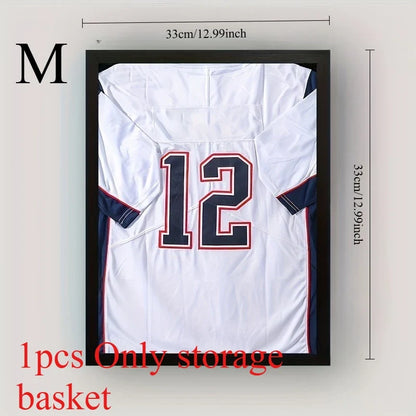 DIY Magnetic Flip Cover Display Box - Jersey Shirt Collection Storage Case for Home Decoration & Memorabilia