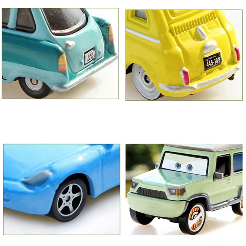 Disney Pixar Cars 3 Lightning McQueen & Mater Diecast Cars 1:55 Scale Alloy Model Toy Set – Collectible Kids Gift Vehicles