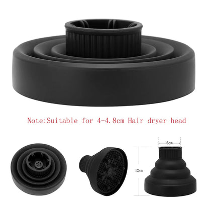 Universal Hair Curl Diffuser Cover: Suitable for 4-4.8cm Hairdryer - Curly Drying Blower Hair Styling Tool Accessories