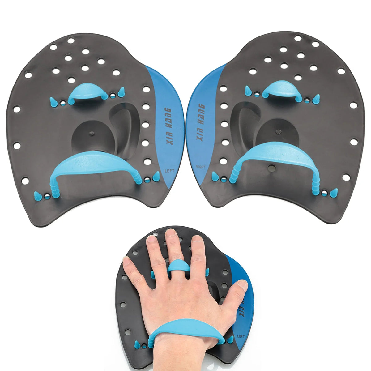 Swim Training Hand Paddles - Unisex Hand Fins for Adults and Kids - Enhance Swimming Skills for Men, Women, and Children