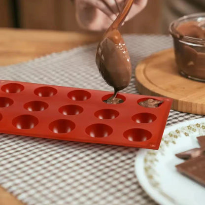 3D Ball Half-Sphere Silicone Mold — DIY Baking Tool for Pudding, Mousse, Chocolate, and Cake, Kitchen Accessories