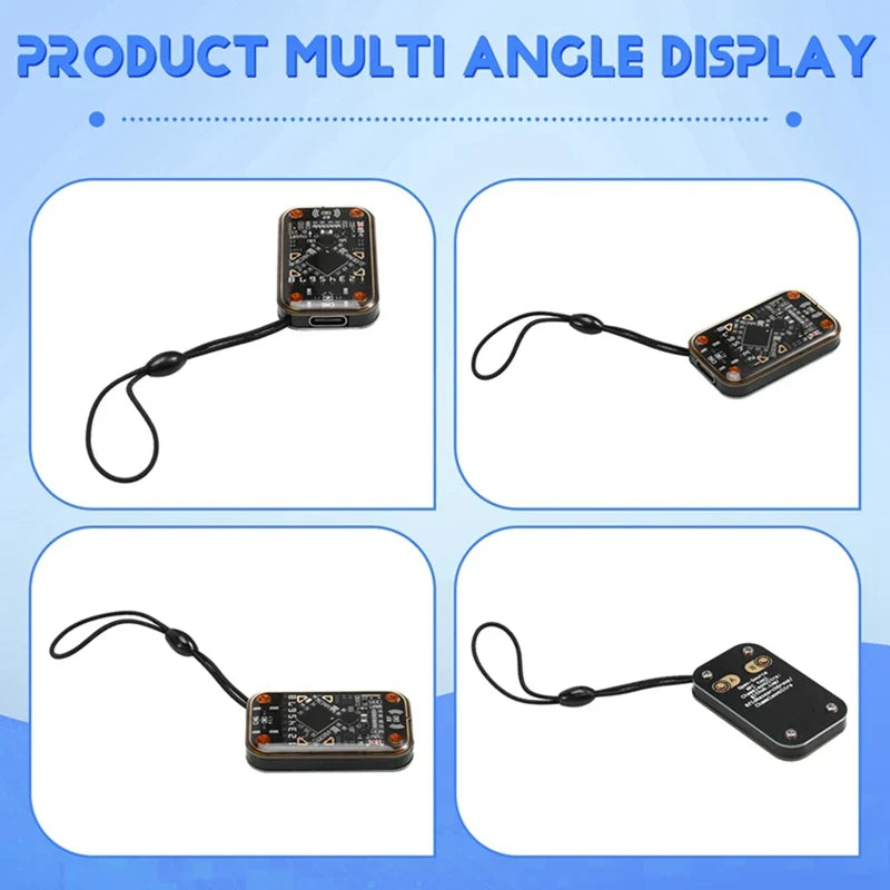 Chameleon Ultra Contactless Smart Card Emulator – RFID Smart Chip Reader + 3x CUID/UID Keychains, NFC Compliant
