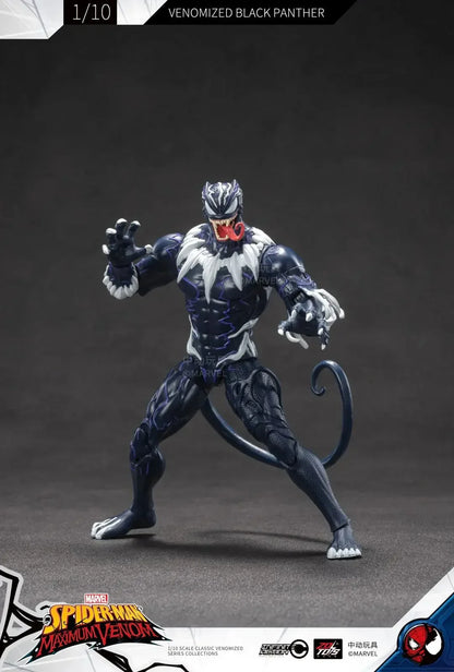 ZD 1/10 Marvel Legends Action Figures – Venom, Spider-Man, Iron Man, Thanos, Captain America, Black Panther Toy