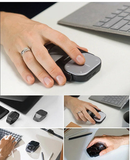 Cheerdots 2 Detachable Air Mouse – Wireless Touchpad, Laser AI Recording, ChatGPT Mobile Presenter & Remote Control