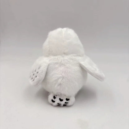 Hedwig Owl Plush Toy - Cute Soft Stuffed Animal Shoulder Decor Birthday Gift for Kids