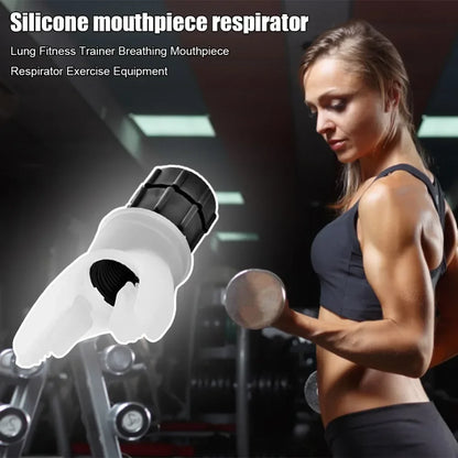 Portable Breath Fitness Exerciser: Lung Breathing Exercise Device for Endurance Workouts - Adjustable Resistances